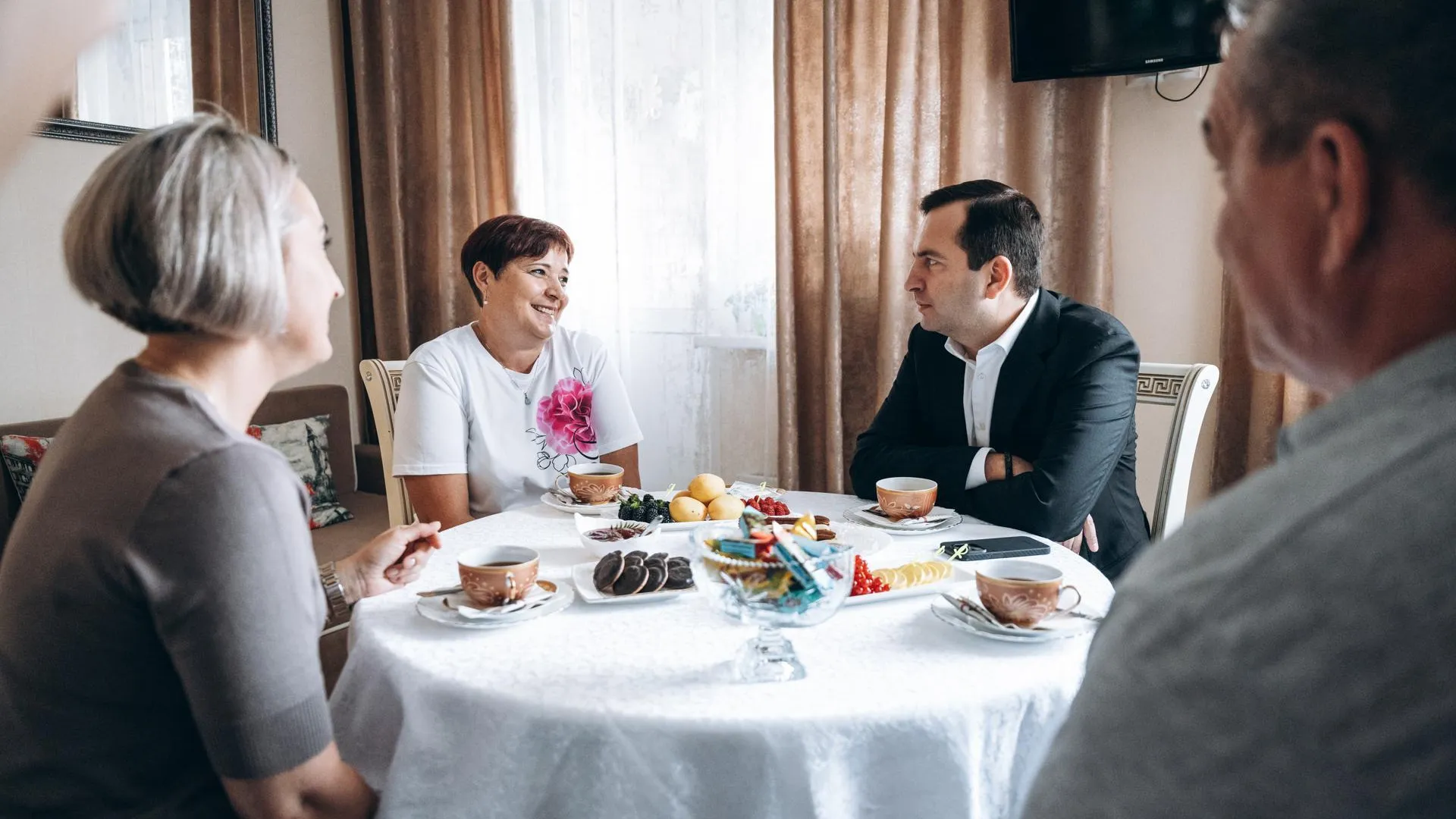 Глава Щелкова Андрей Булгаков встретился с родителями участника СВО