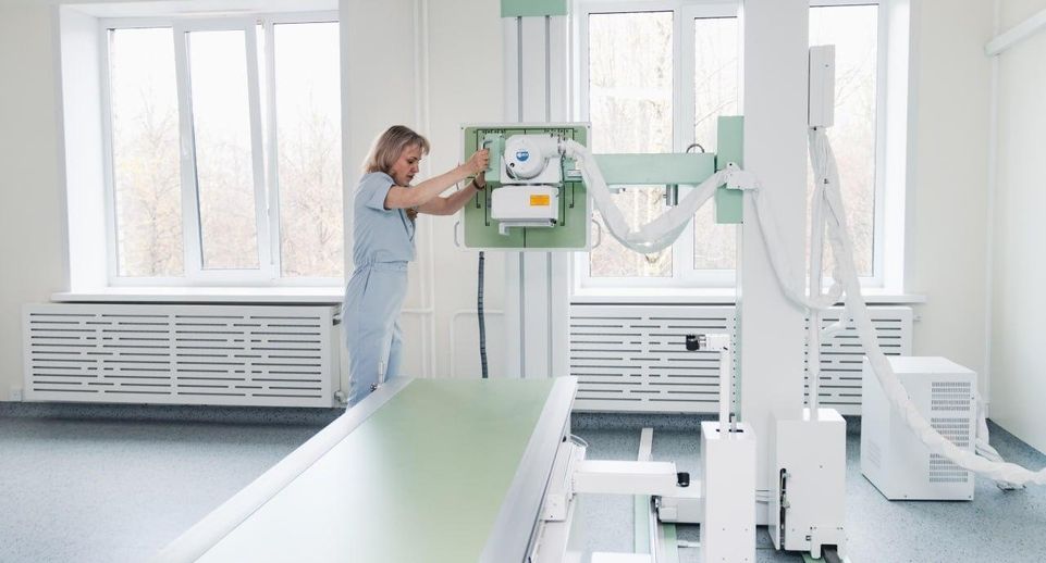 Еще 4 устаревших рентгеноаппарата заменили в больницах Подмосковья