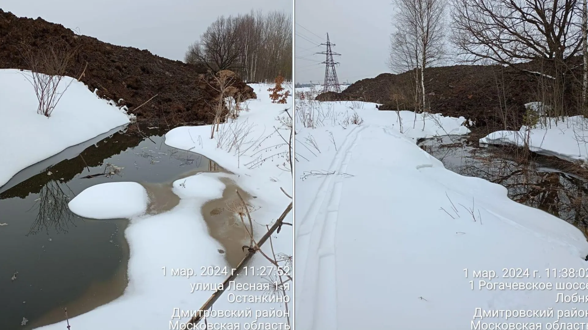 Зампред Мособлдумы Наумов взял на контроль загрязнение реки в Дмитровском округе