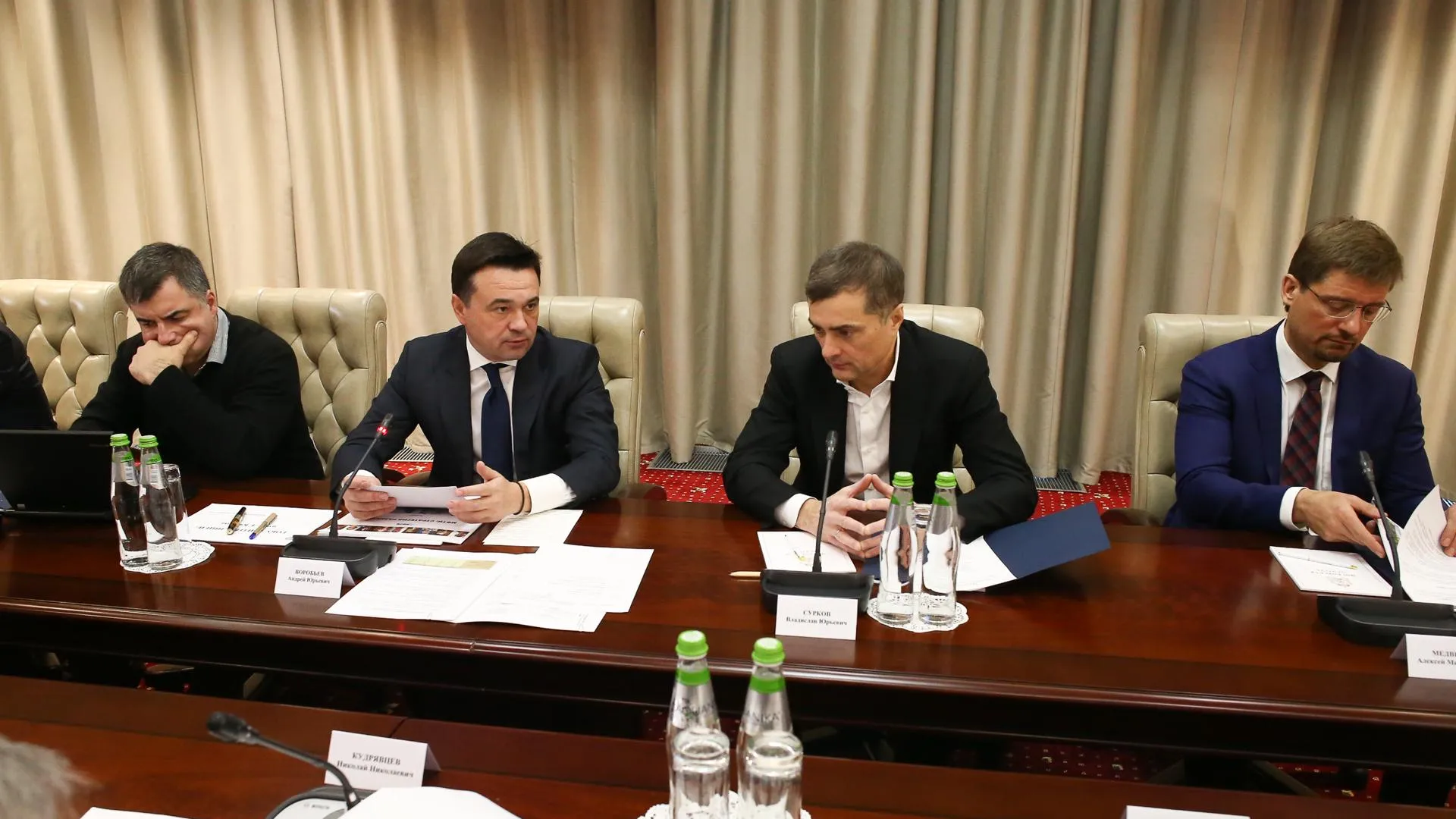 Воробьев и Сурков обсудили меры развития МФТИ