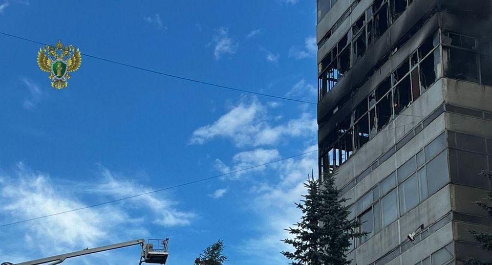 Прокуратура проводит проверку по факту пожара во Фрязине