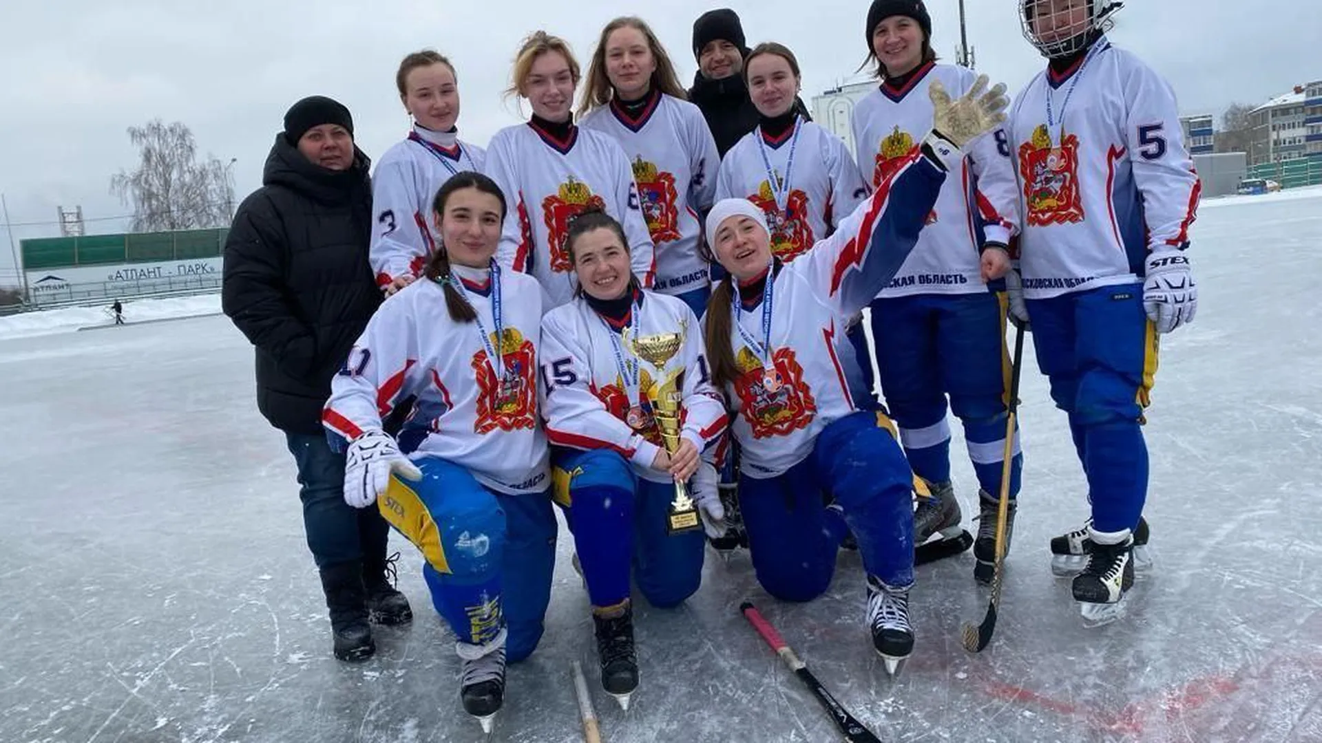 Женская сборная Подмосковья заняла третье место на Кубке РФ по хоккею с мячом