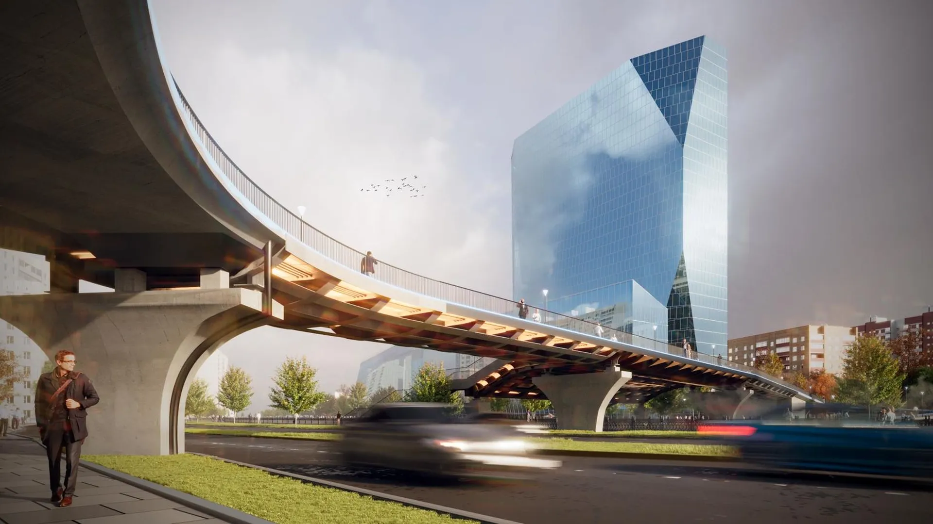 Автомобильные и пешеходные: как мосты в Москве улучшают транспортную доступность