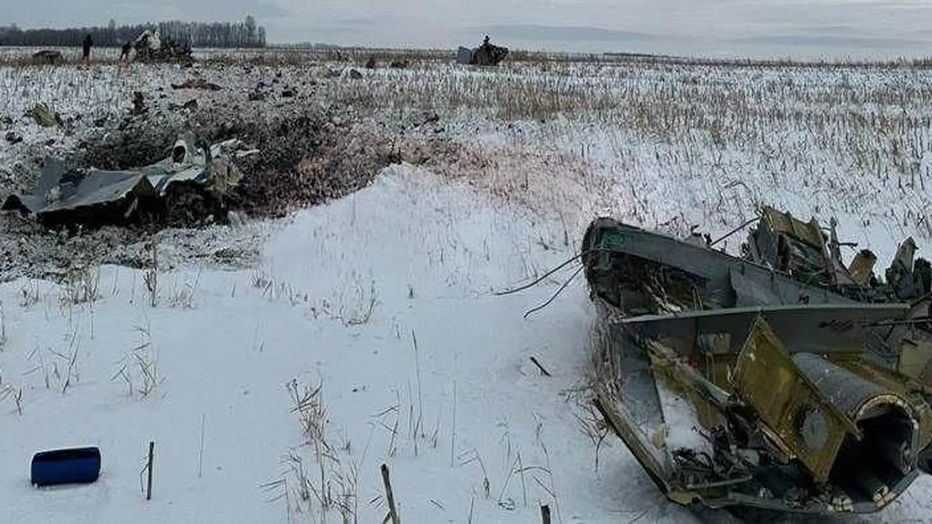 Следствие идентифицировало останки погибших при крушении Ил‑76 под Белгородом
