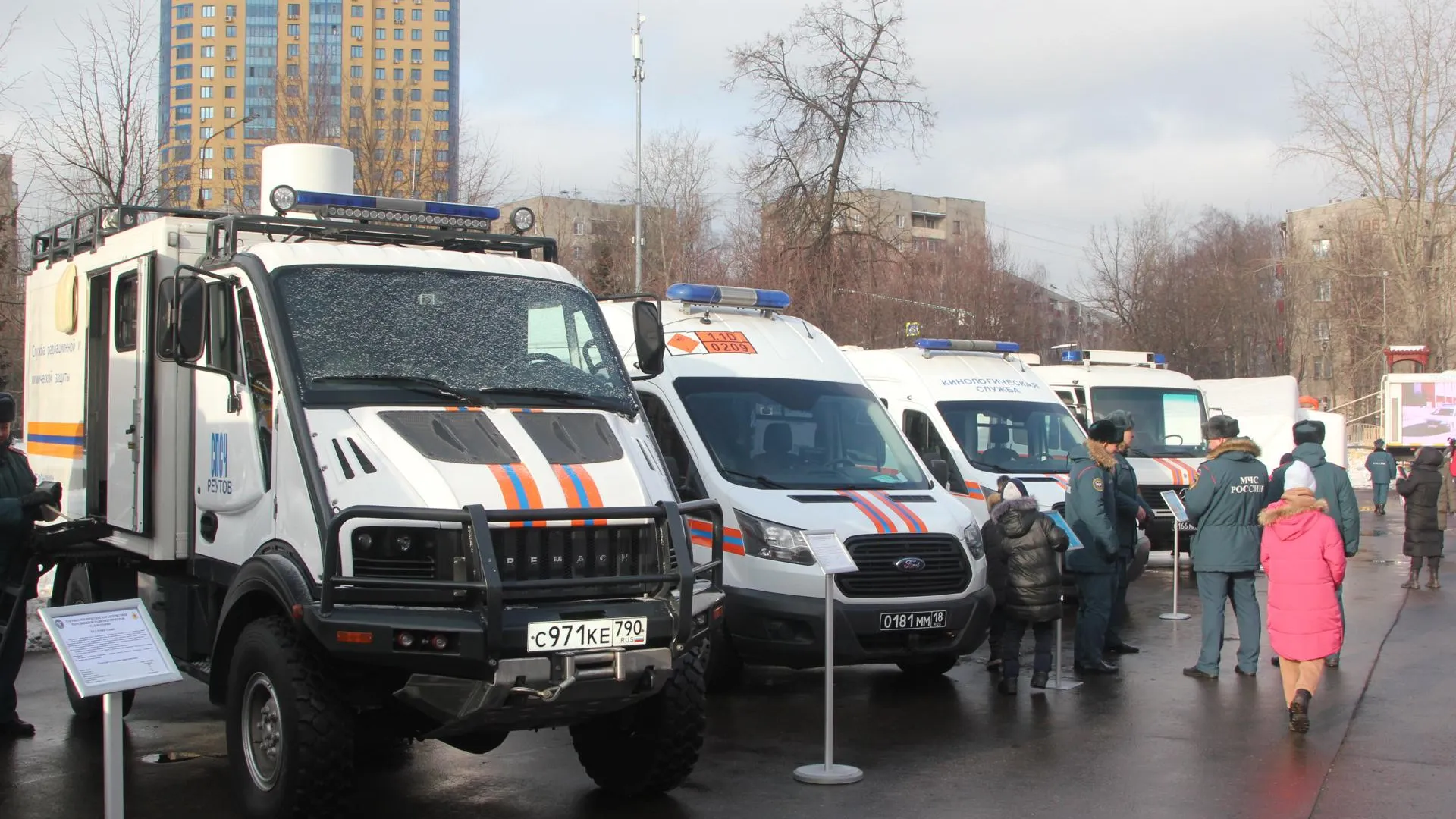 Отдельный пост специализированной пожарно‑спасательной части открыли в Реутове