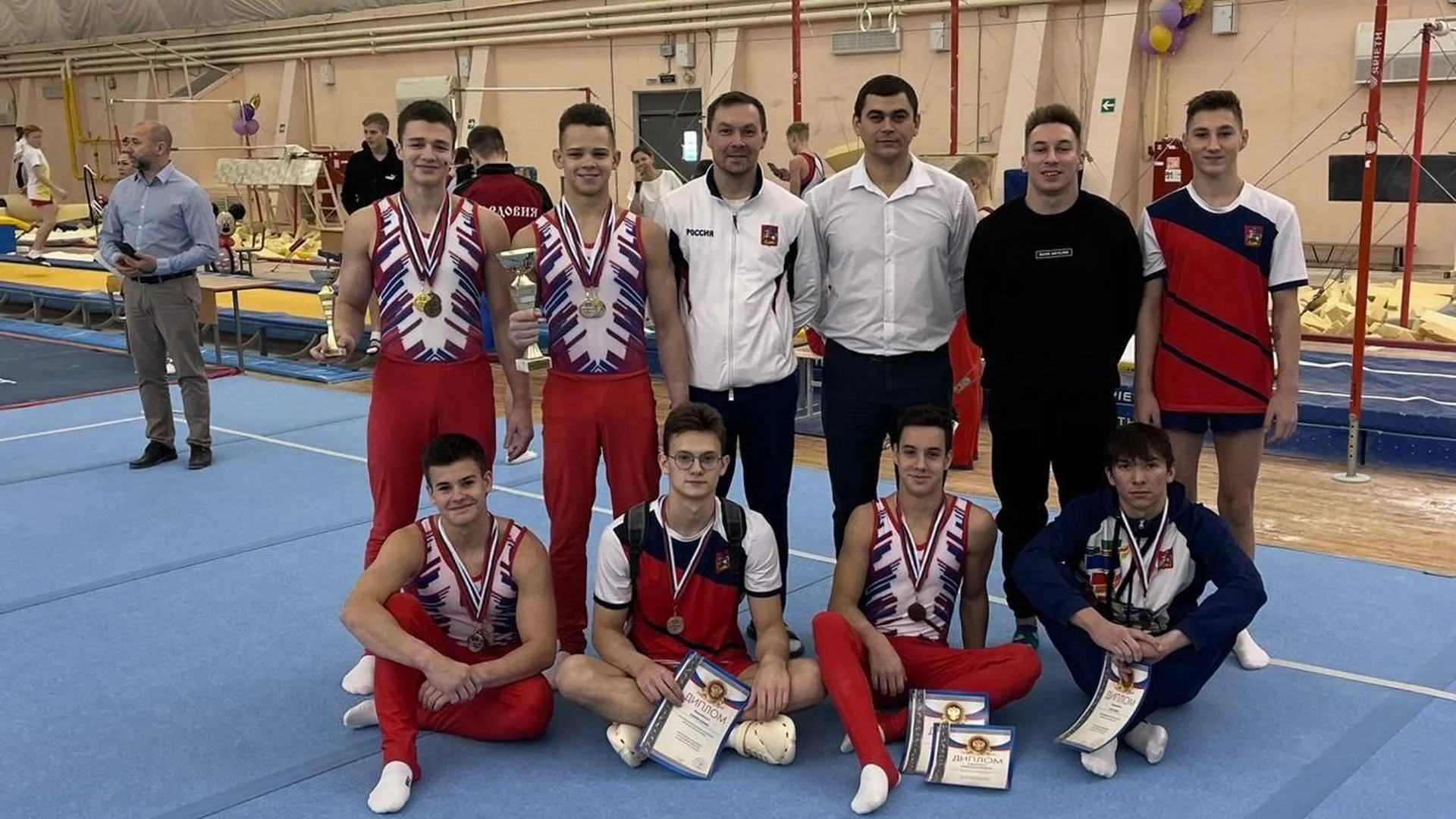Гимнасты Подмосковья взяли 16 медалей на Всероссийском турнире