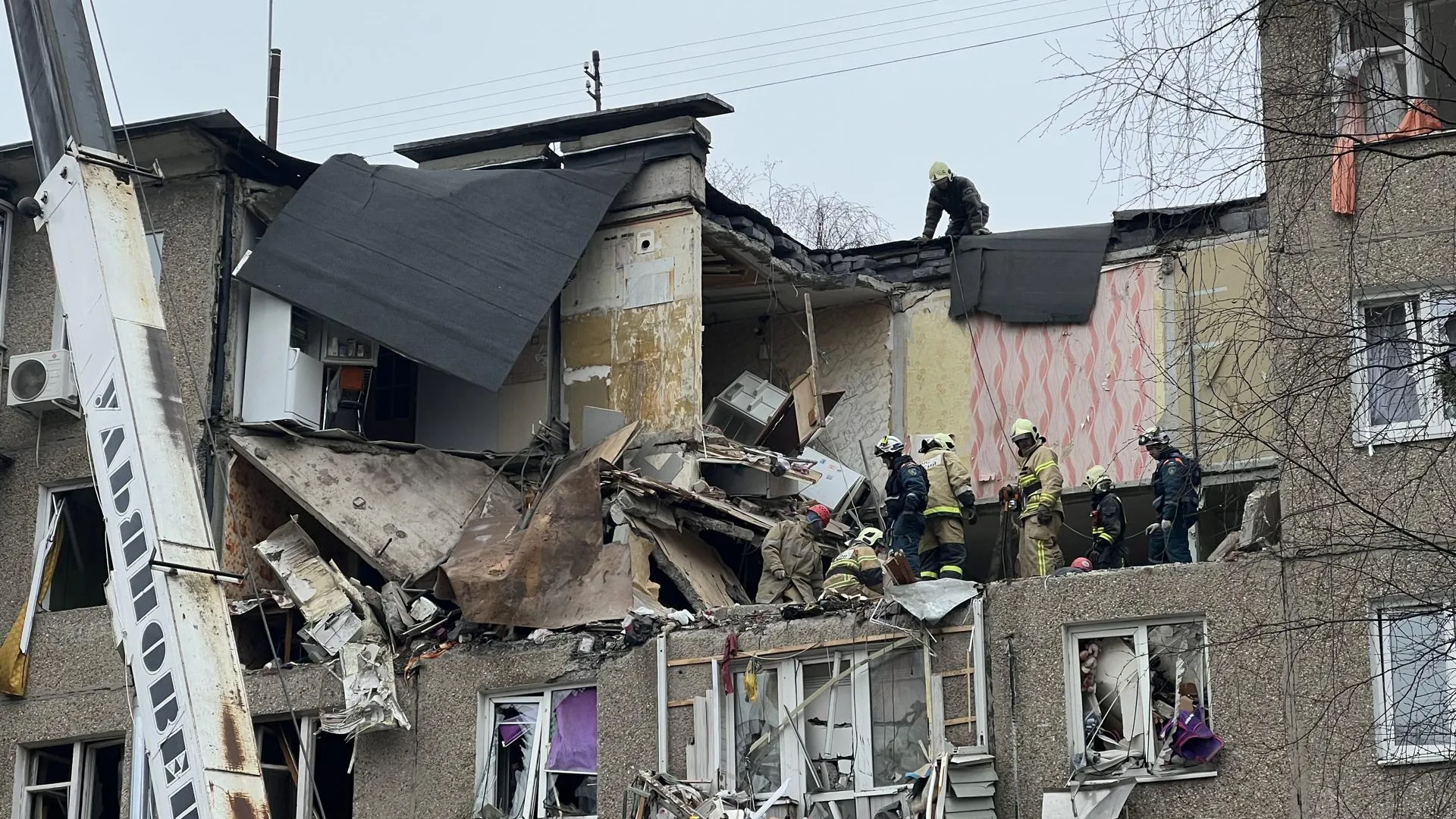 Жителей дома в Ступине, где произошел взрыв газа, могут разместить в гостиницах