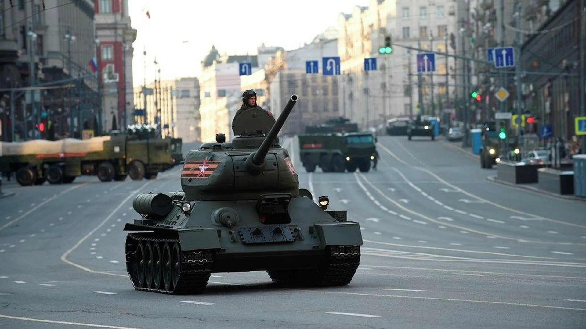Генеральная репетиция парада Победы пройдет на Красной площади в Москве в субботу