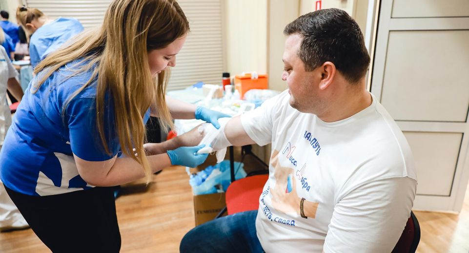 Более 80 литров крови сдали в Химках в рамках донорской акции «За жизнь»