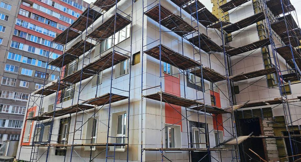 В Лобне достроят детский сад на улице Борисова