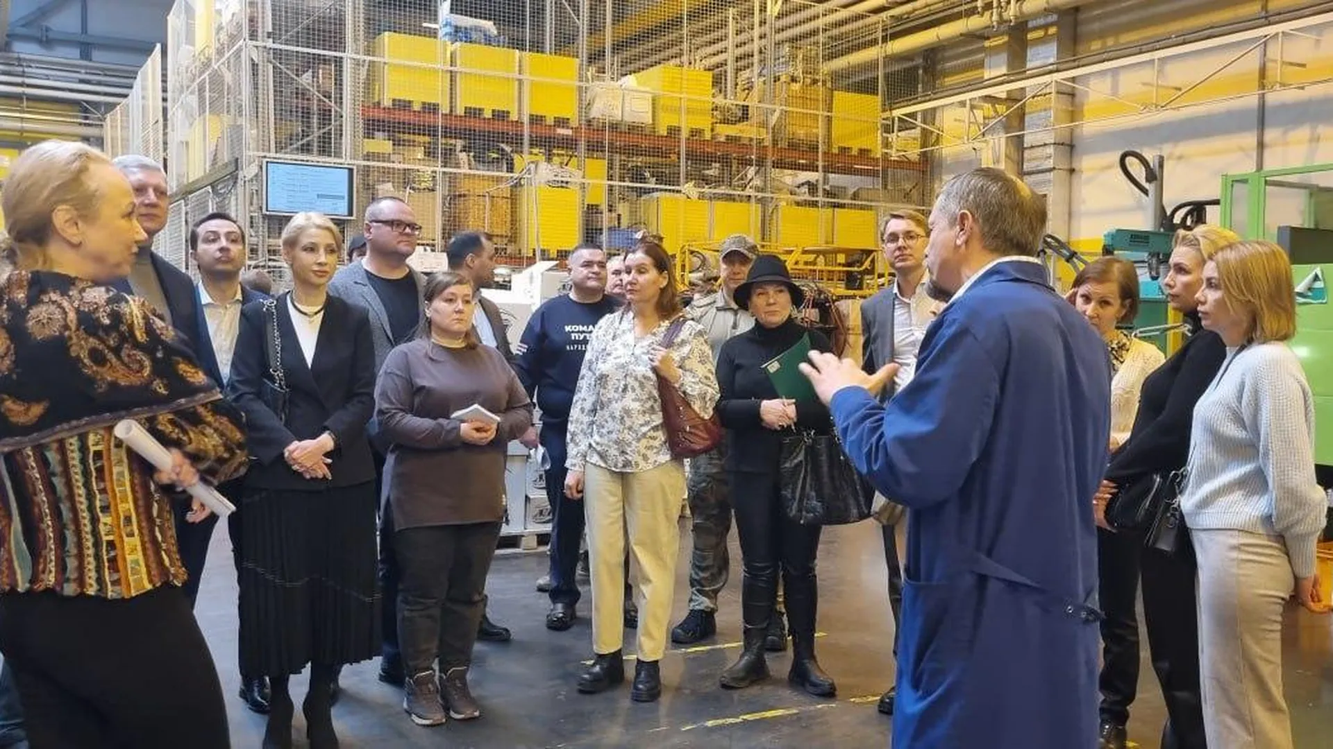 Встреча межведомственной рабочей группы прошла на заводе «АНИ пласт» в Звенигороде