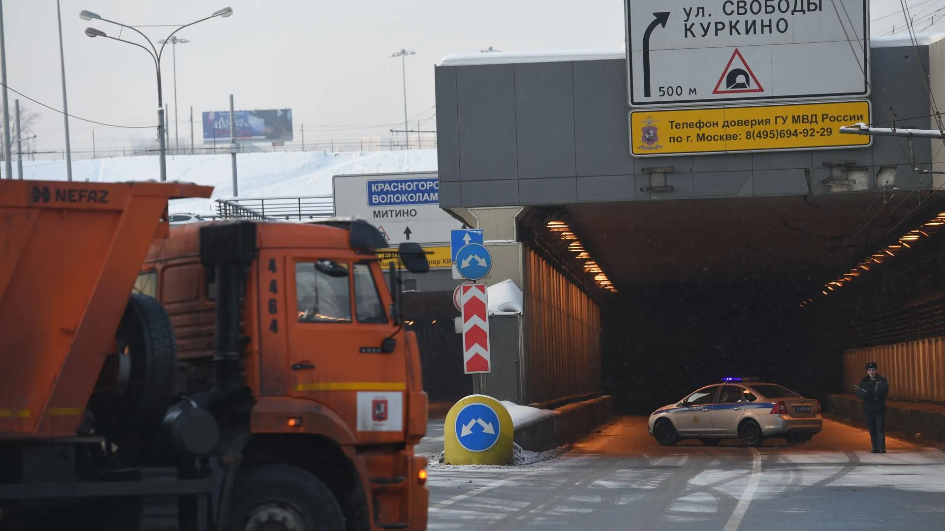 Ремонт участка канала имени Москвы после ЧП в Тушинском тоннеле закончат к 15 апреля