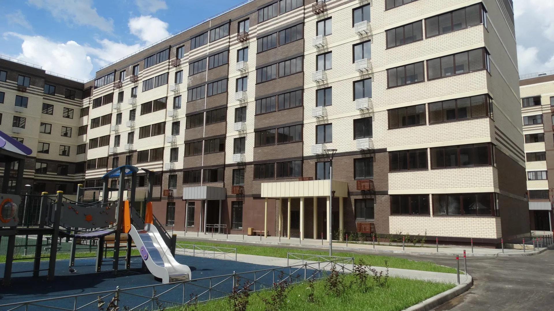 В подмосковном ЖК «Новоград Монино» введены в эксплуатацию многоэтажные дома