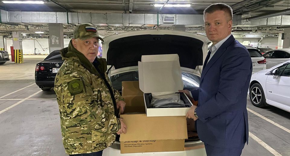 В Люберцах депутат Мособлдумы передал в зону СВО дроны «Пиранья»