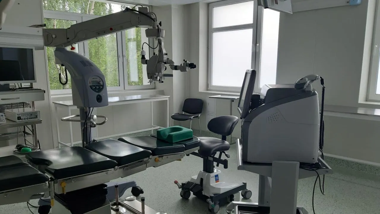 Новое офтальмологическое оборудование поступило в Красногорскую больницу №1