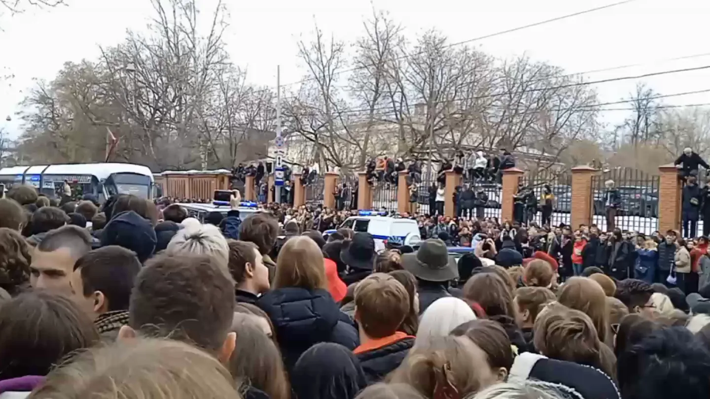 Задержан оператор дрона, который запустил его на прощании с Пашей Техником