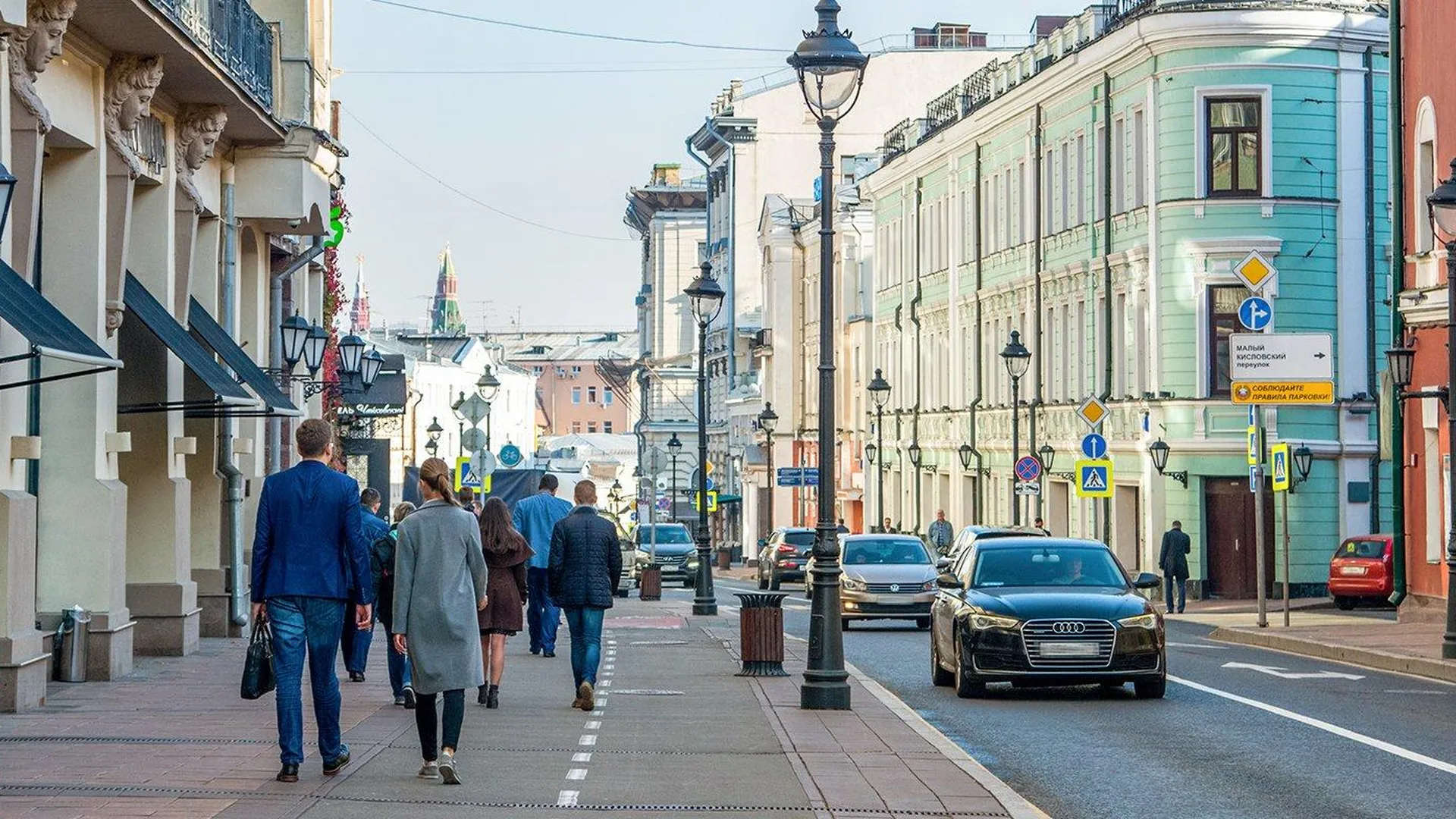 К 2023 году число пешеходов в Москве достигнет 600 млн в год