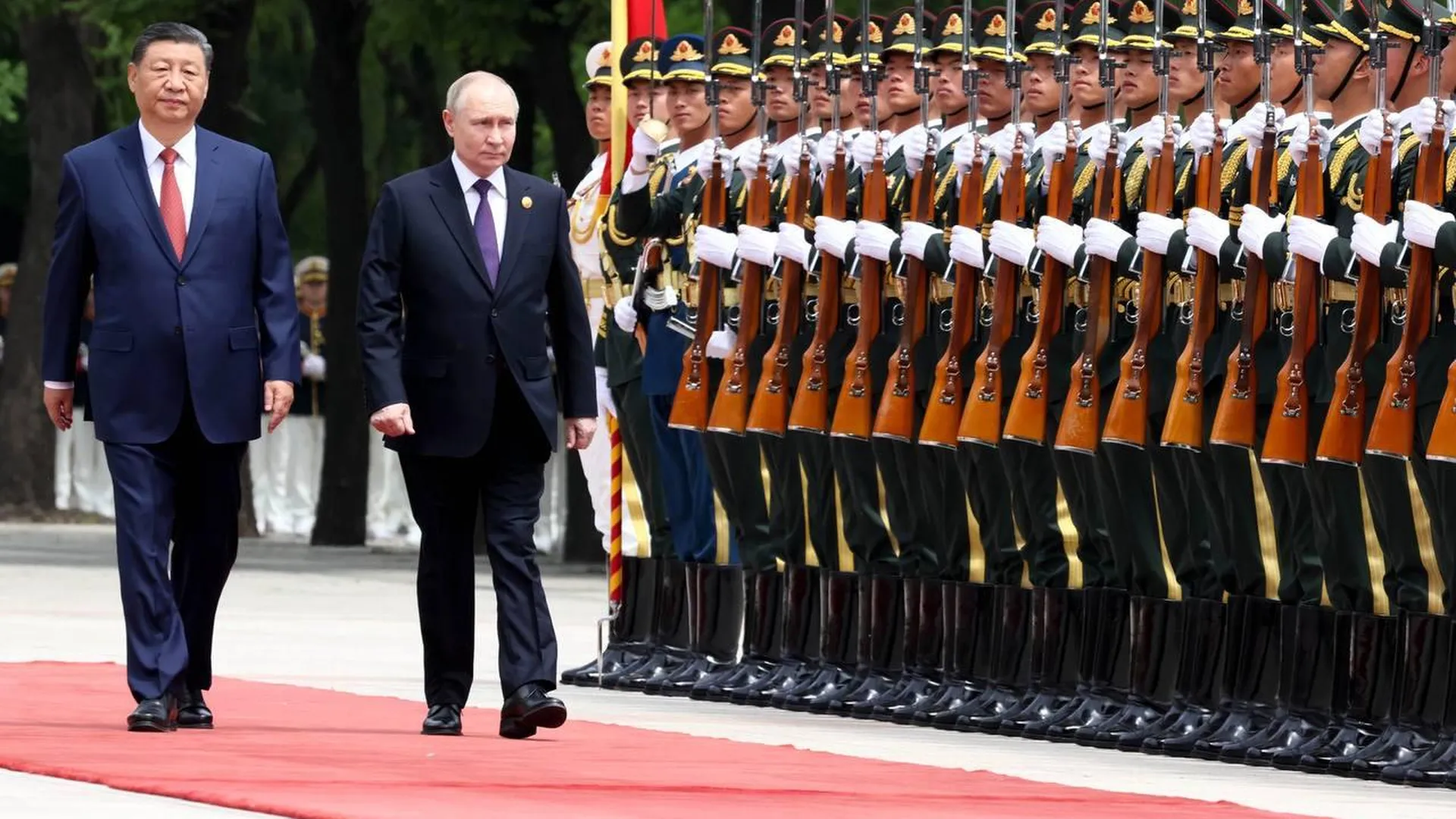 Начались переговоры Путина и Си Цзиньпина в расширенном составе