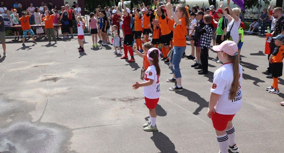 На стадионе «Торпедо» в Мытищах прошел фестиваль «Спорт для всех»