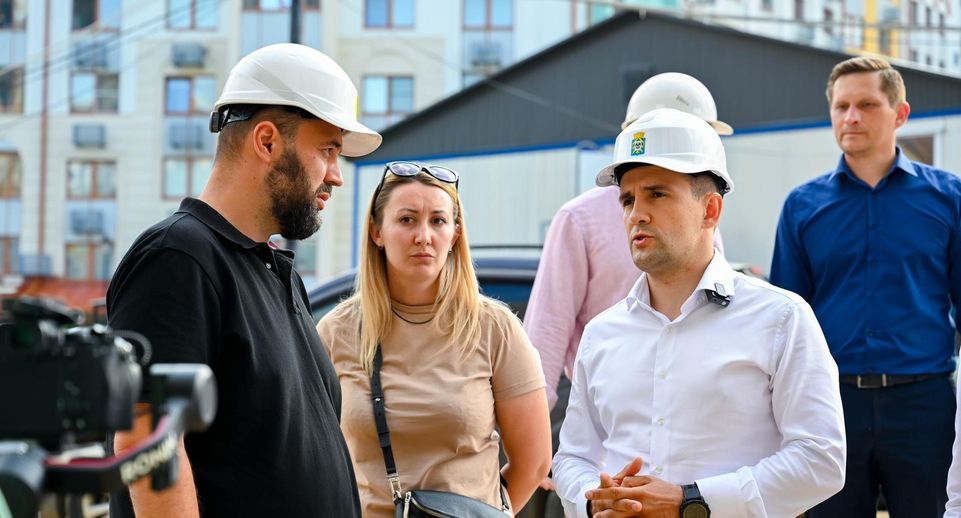 Глава Ленинского округа проверил строительство школы в ЖК «Римский»