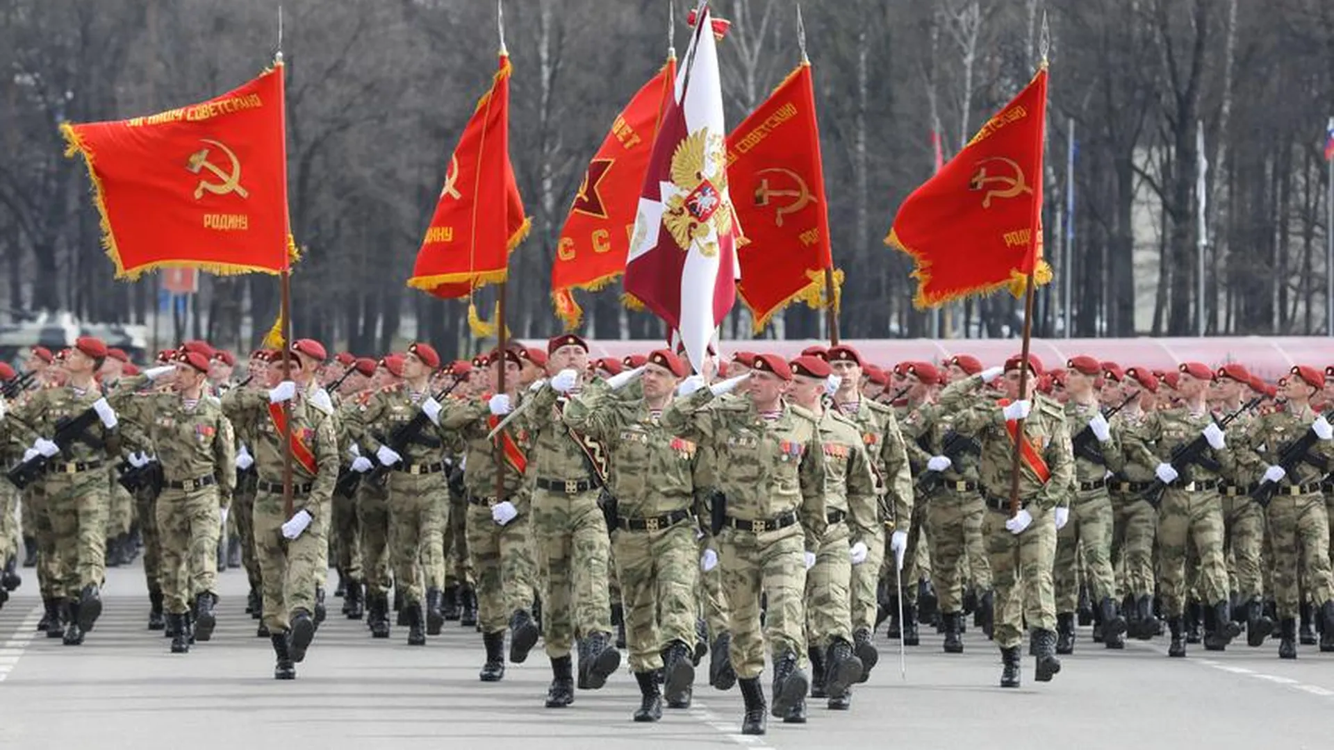 Военнослужащие дивизии им Дзержинского из Балашихи подготовились к параду Победы