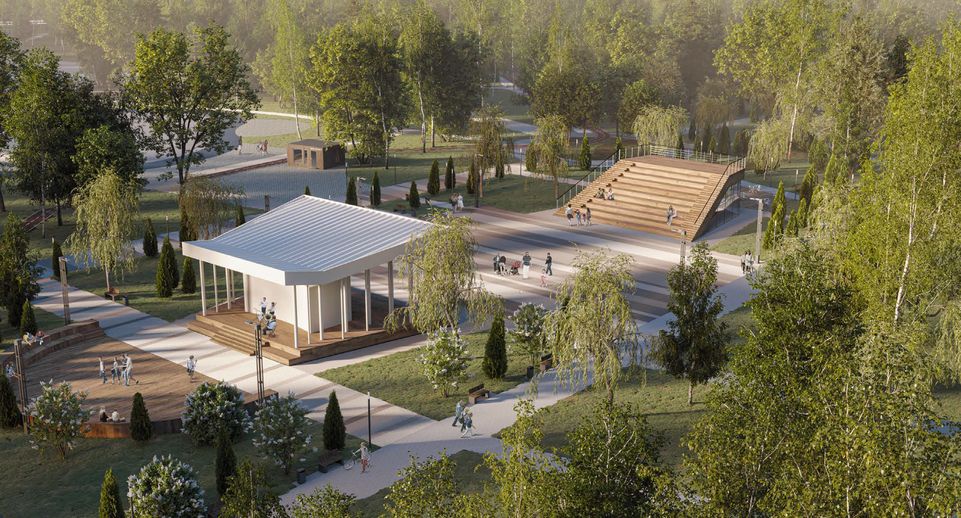 В Лобне благоустроят парк в 2024 году