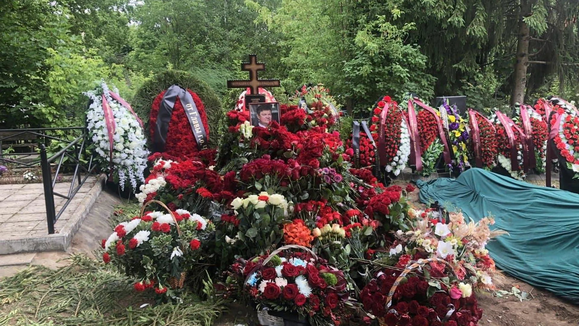 Где похоронили федорова. Новогородищенское кладбище Коломна.