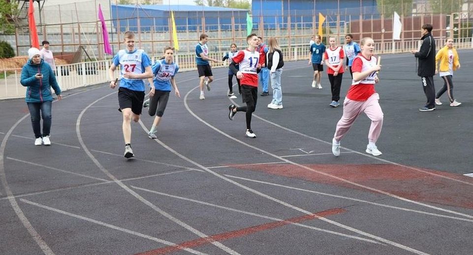 Легкоатлетическая эстафета Победы прошла в Мытищах