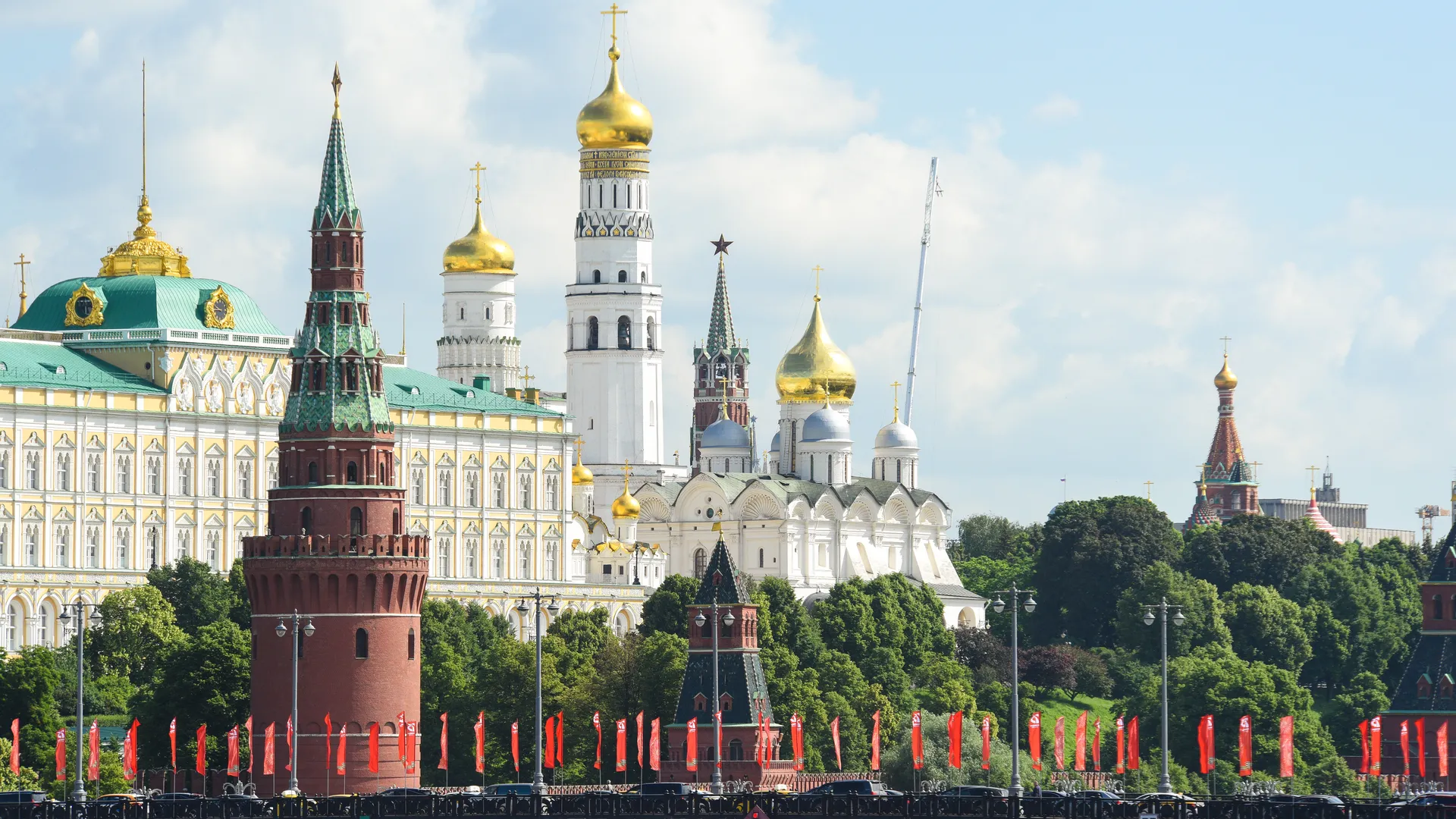 Территория столичного Кремля закрыта для посещения 3, 5–9 мая