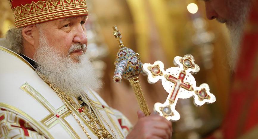 Патриарх Кирилл вручил Путину орден святого князя Александра Невского