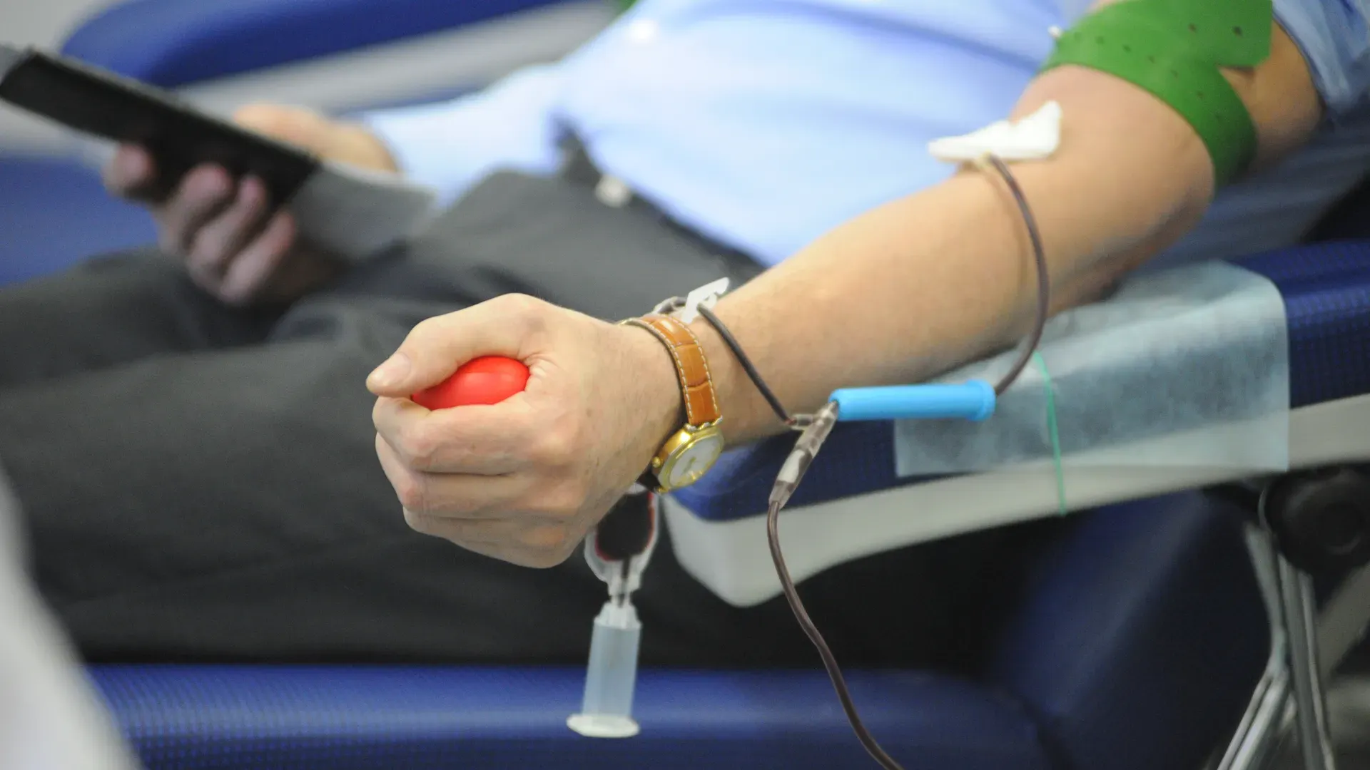 Жители Фрязина стали донорами крови