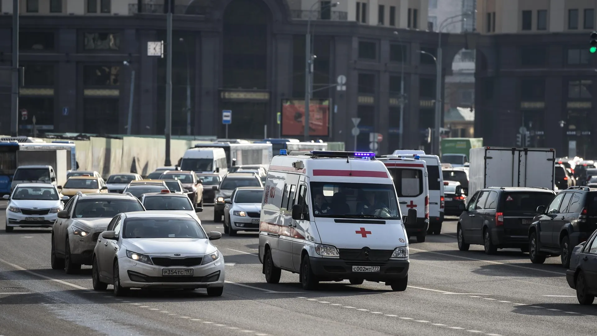 Ребенок пострадал в ДТП в новой Москве | РИАМО