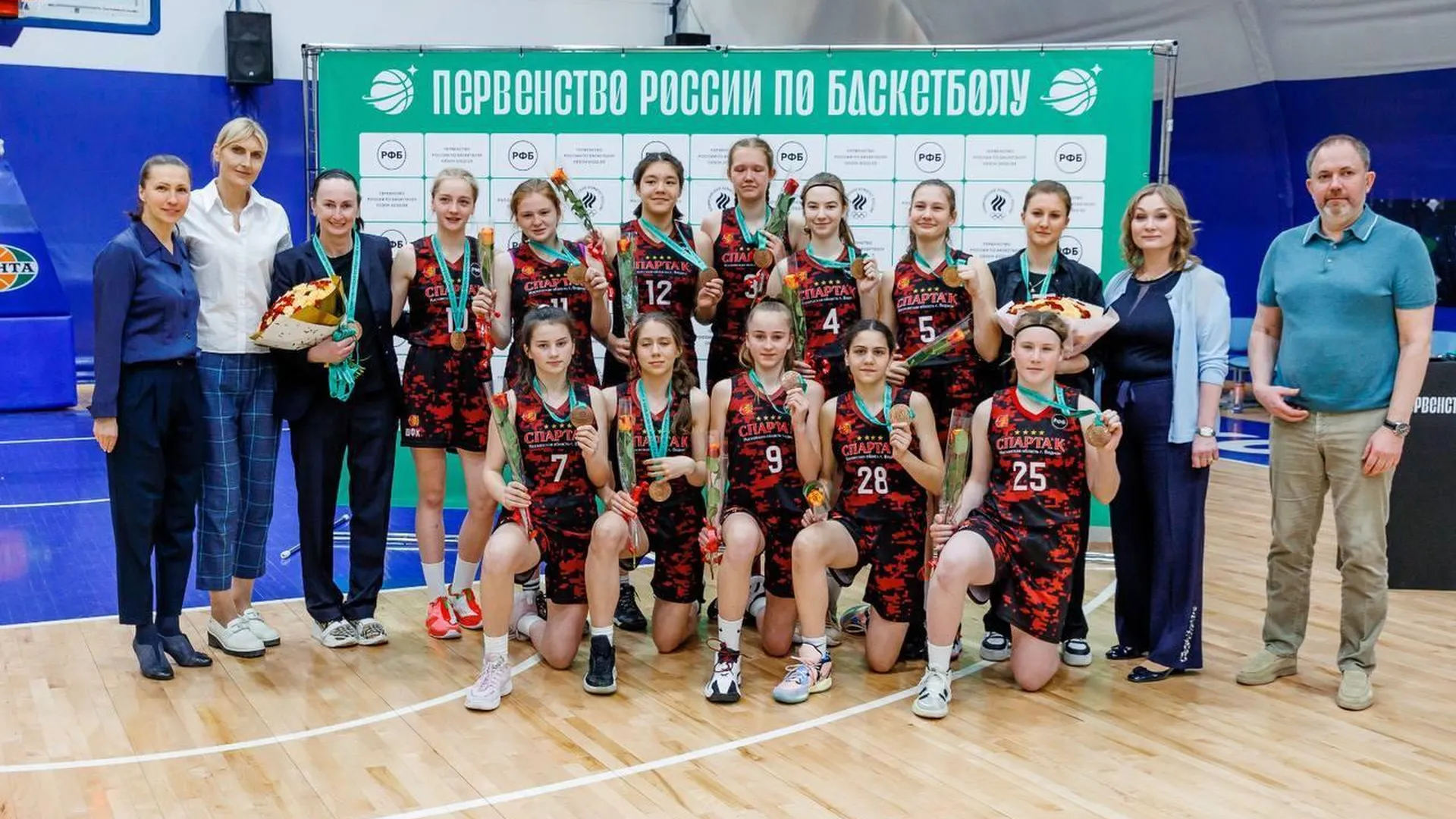 Подмосковные спортсменки завоевали бронзовые медали первенства РФ по баскетболу