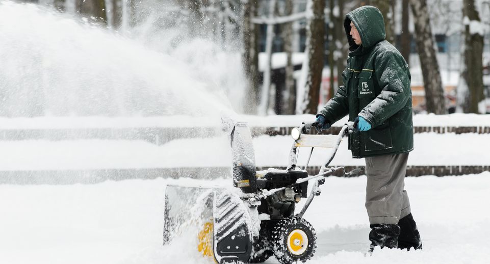 В Подмосковье обучат специалистов для более эффективной уборки снега