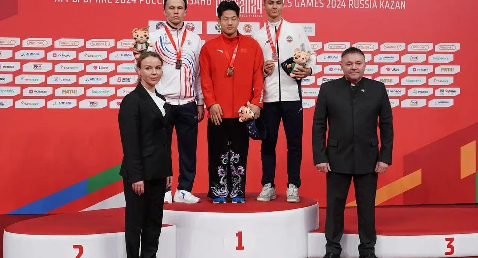 Ушуист из Подмосковья стал обладателем двух медалей на играх стран БРИКС