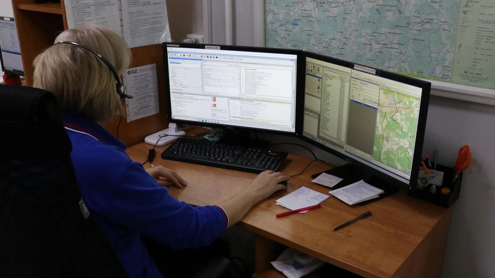 Более 1 тыс звонков обработали операторы системы-112 в Рузском округе
