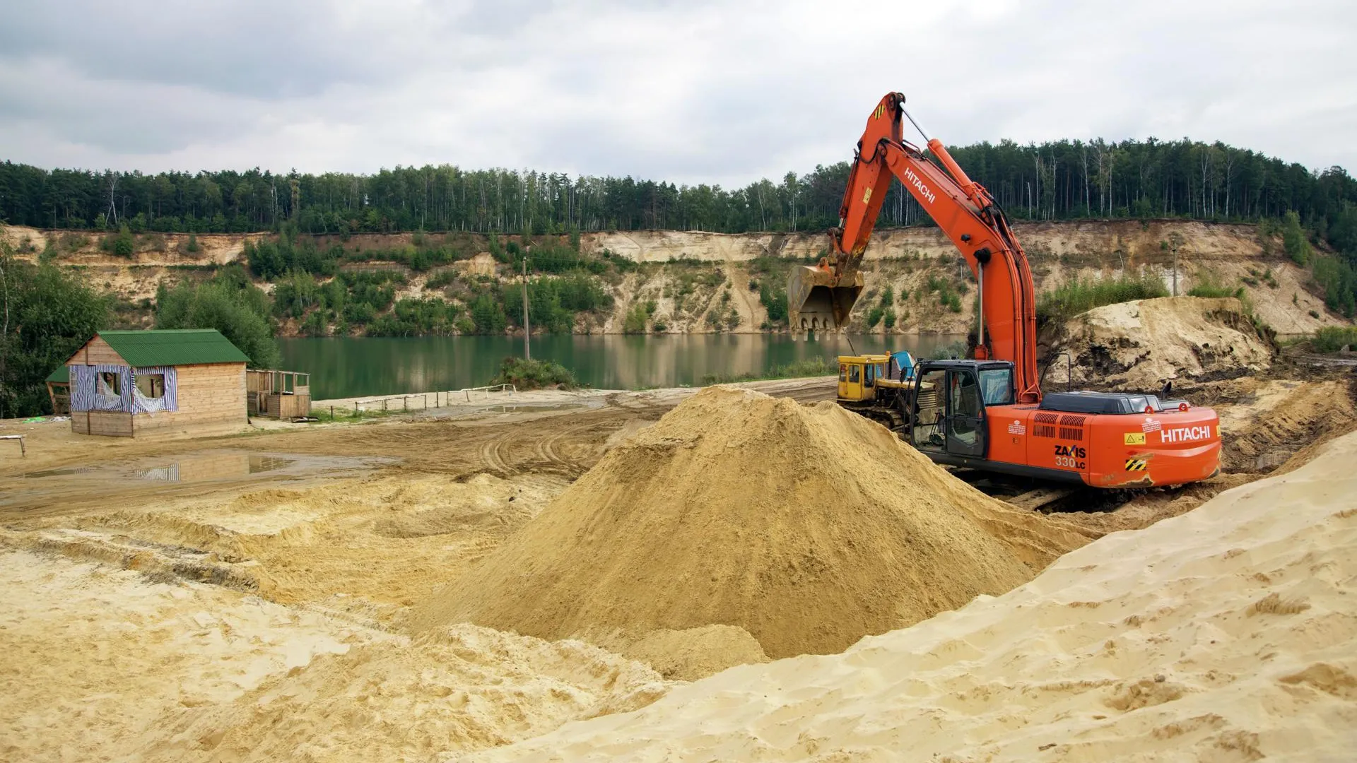 Песок начнут добывать в новом карьере в Коломенском районе