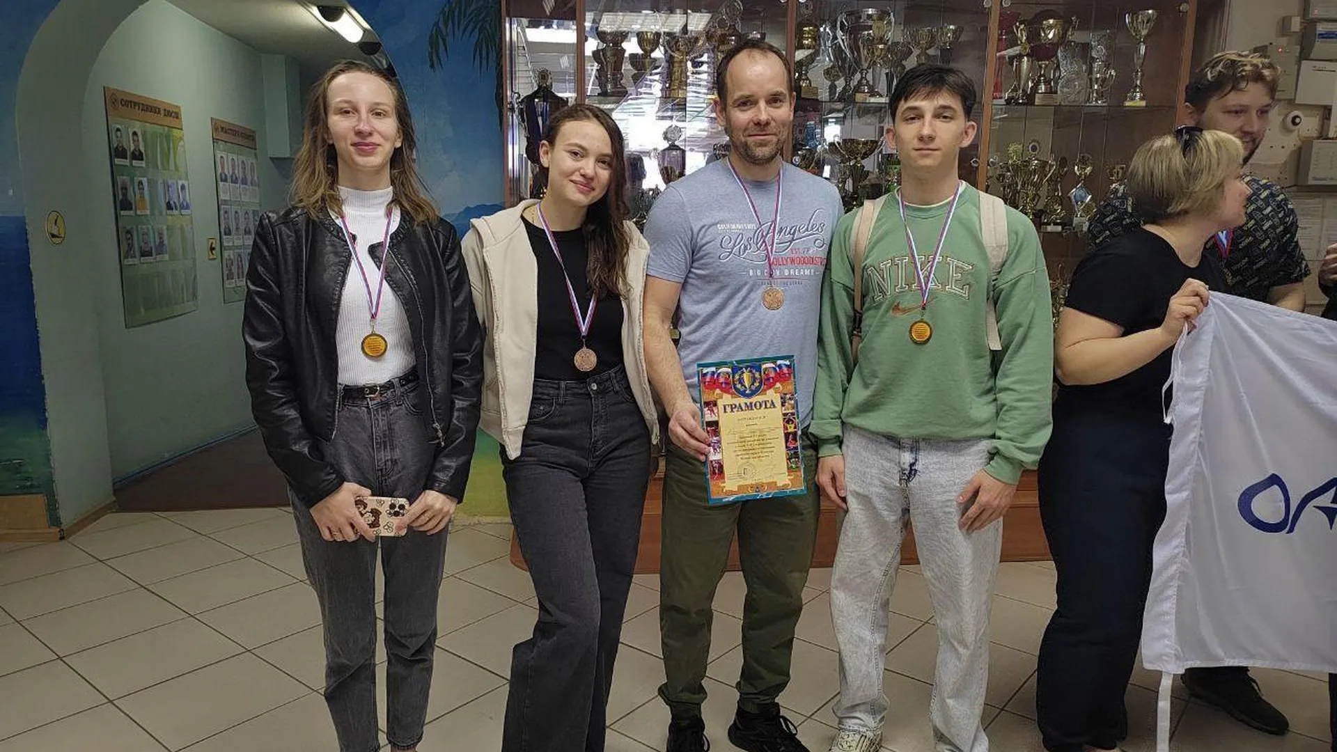 Студенты Луховиц завоевали медали на соревнованиях по плаванию