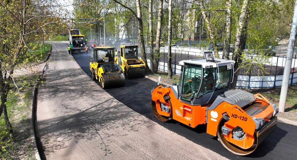 В Люберцах с начала сезона отремонтировали 5 участков автомобильных дорог