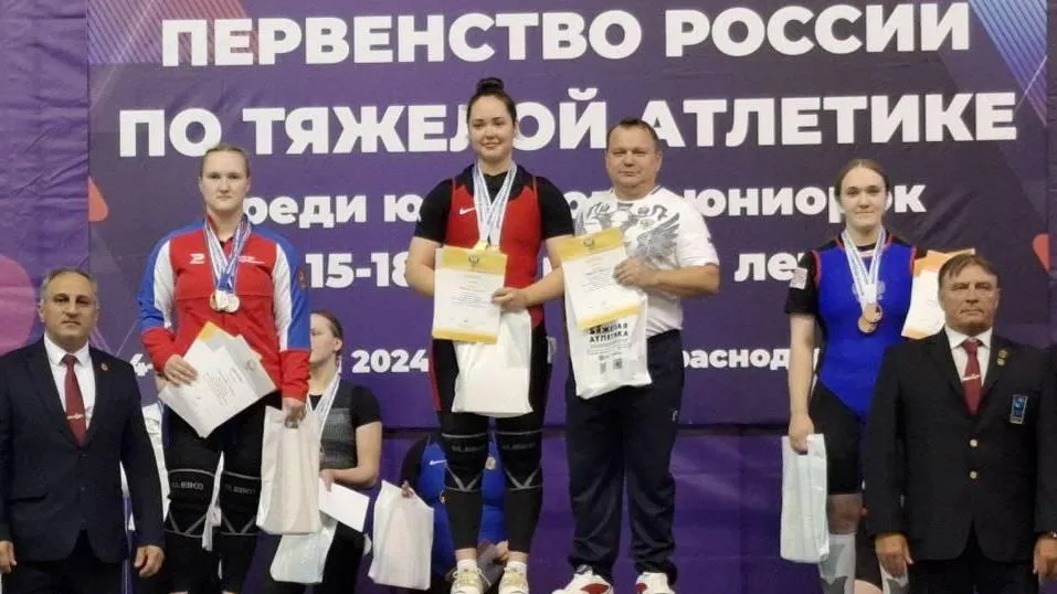 Спортсменка из Люберец стала призером первенства России по тяжелой атлетике