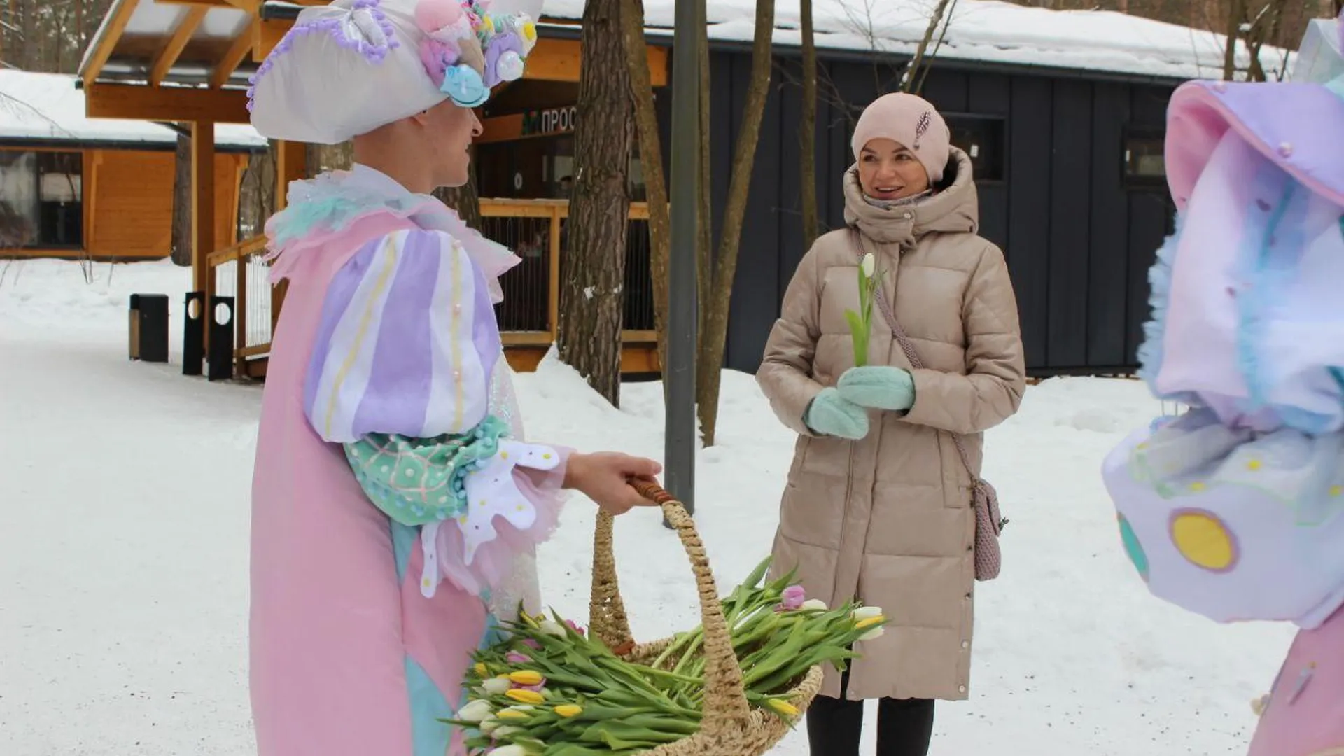 В парках Подмосковья 8 марта пройдет программа «Весна, цветы и комплименты»