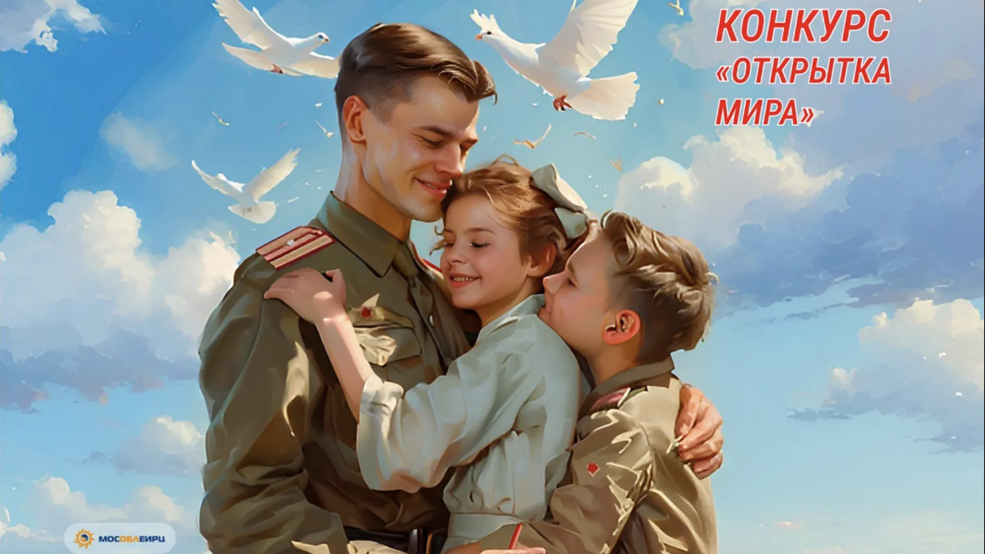 «МосОблЕИРЦ» объявил конкурс рисунков «Открытка мира» ко Дню Победы