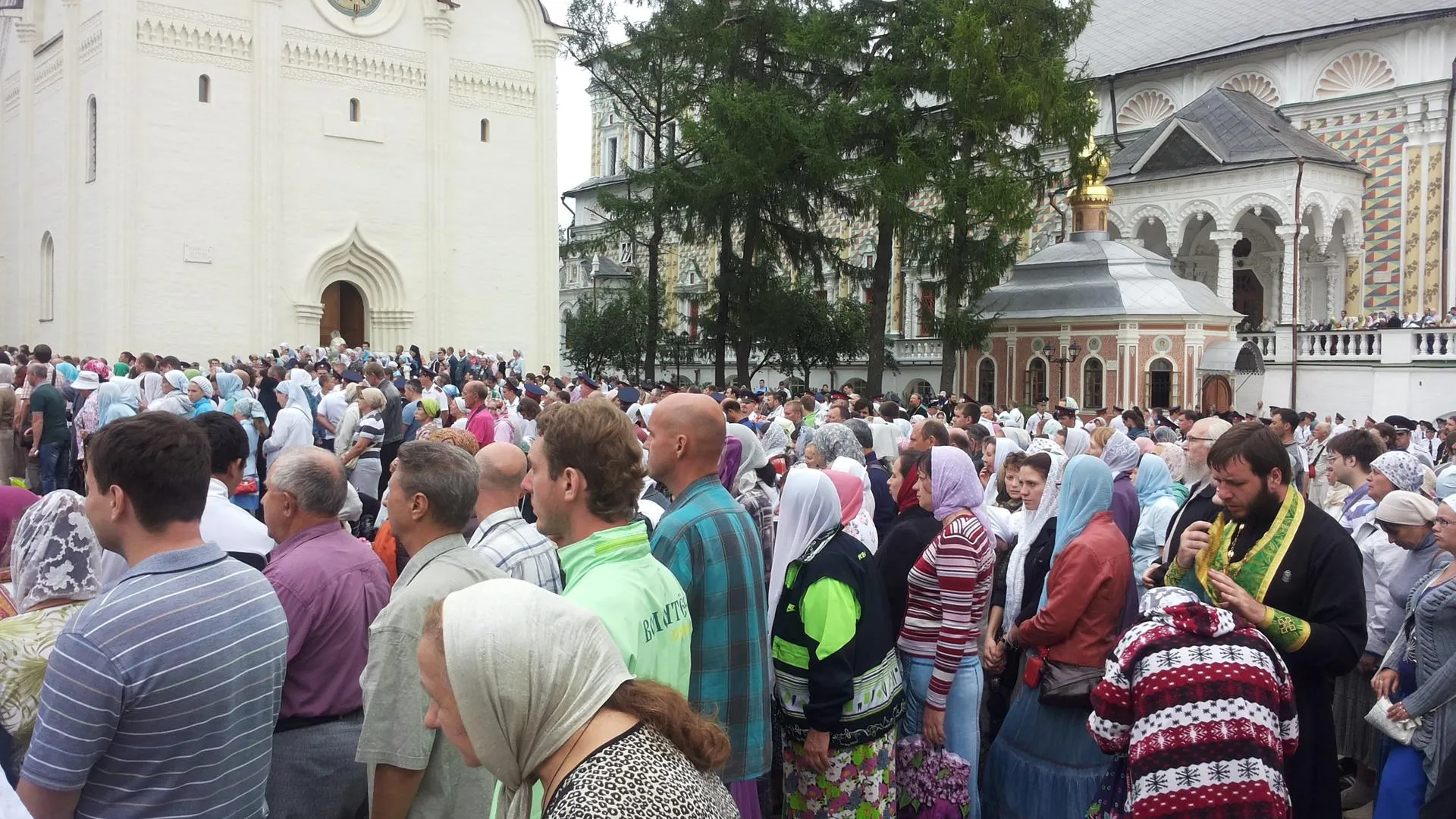 Более 70 тыс человек побывали на праздновании юбилея Сергия Радонежского