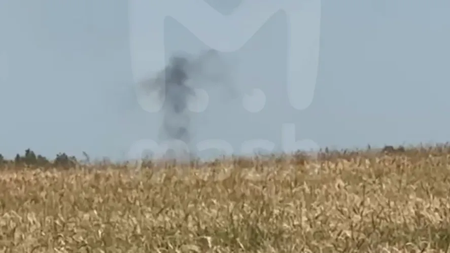 Опубликовано еще одно видео с места крушения Sukhoi Superjet в Подмосковье