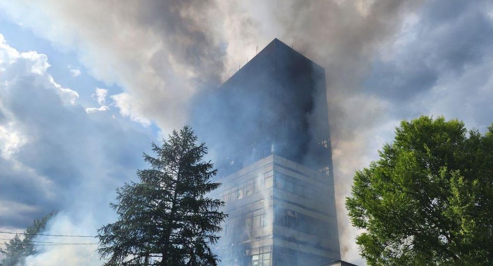 Что известно о пожаре в здании в подмосковном Фрязине 24 июня