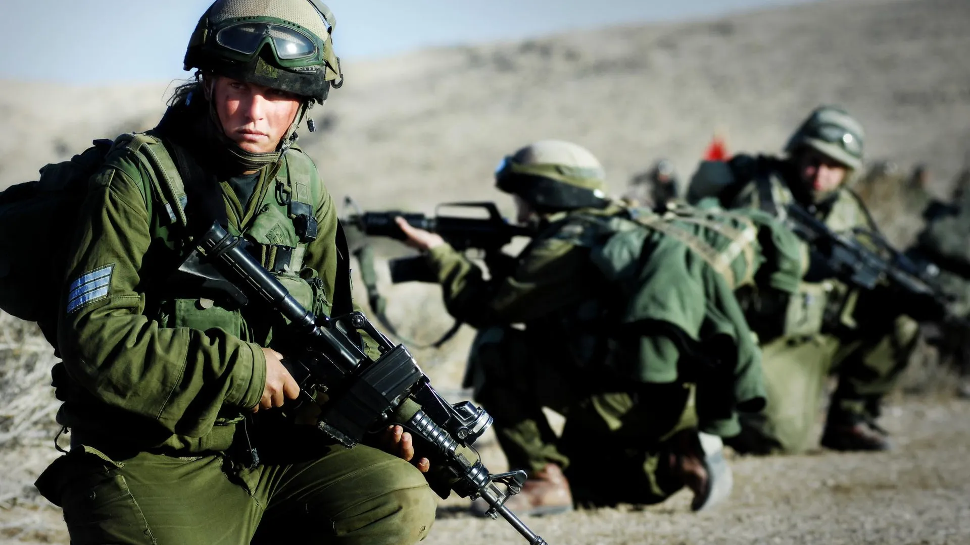 Israel Defense Forces. Karakal Winter Training