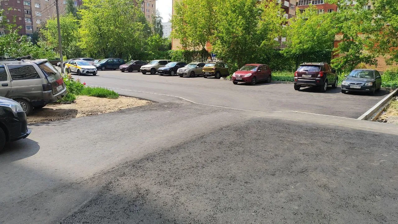 В Королеве завершили работы по комплексному благоустройству дворов