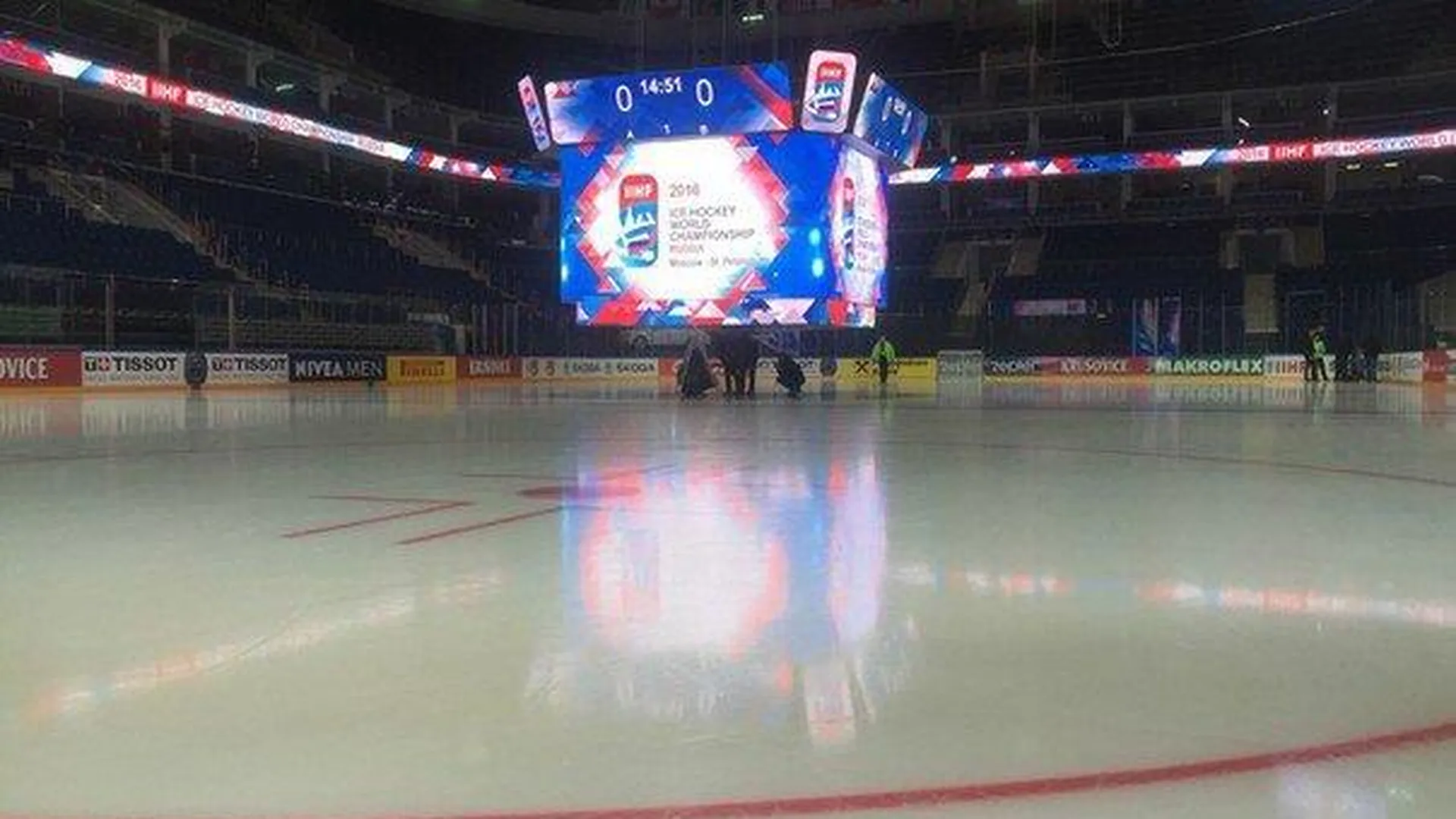 Фан-зона ЧМ по хоккею начала работу в «Парке Легенд» в Москве