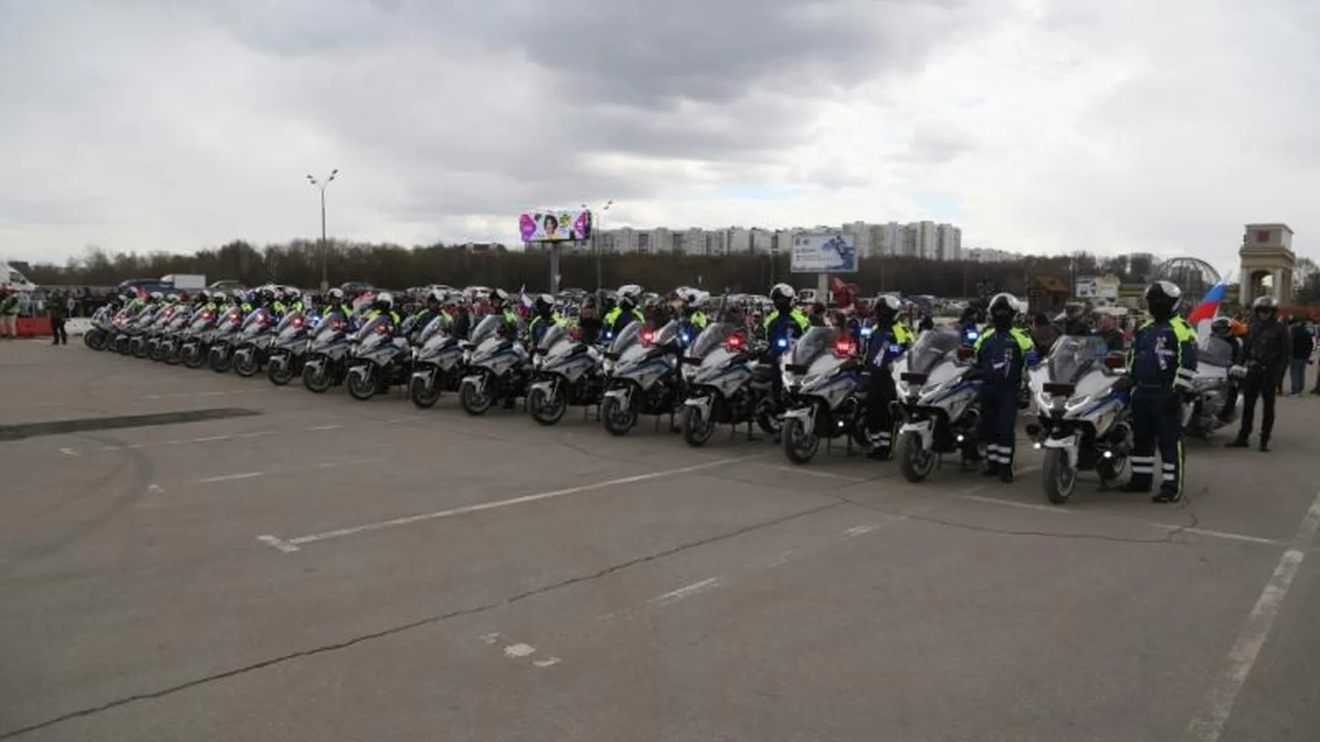 126 мотоциклов находятся на службе Госавтоинспекции Подмосковья