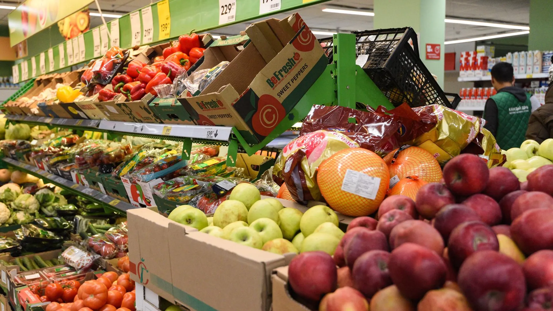 Россиян предупредили о подорожании овощей и фруктов